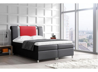 Łóżko z Podstawą łóżka Boxspring bed Meble Double 160x200 Sypialnia Hotel Nowość