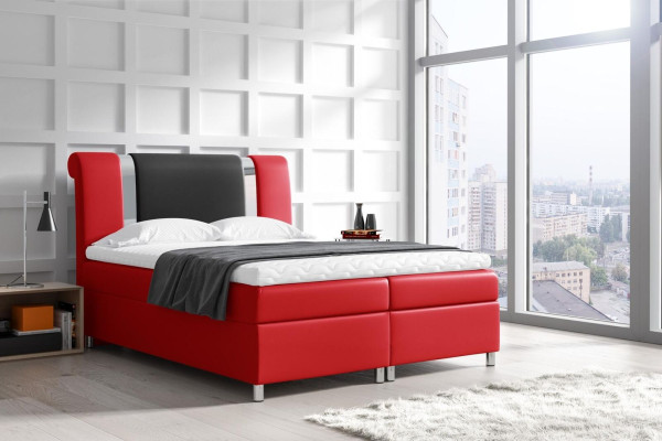 Łóżko z Podstawą łóżka Boxspring bed Meble Double 160x200 Sypialnia Hotel Nowość
