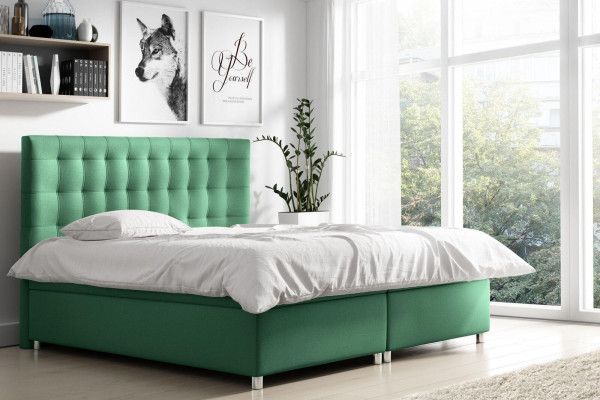 Podstawa łóżka łóżko tapicerowane łóżko skrzyniowe design double hotel nowoczesne Łóżko 160x200 nowe