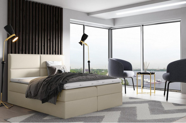 Łóżko skrzyniowe Modern Bed Luxus Meble Podstawa łóżka łóżko tapicerowane Podwójne łóżko