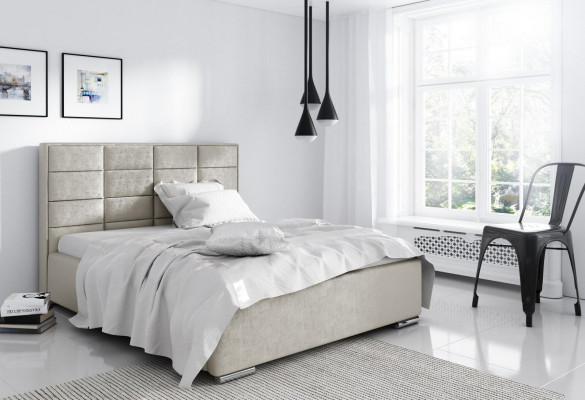 Rama łóżka Materiał Włókienniczy Design Double Hotel Nowoczesne Łóżko Sypialnia łóżka Nowe