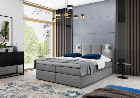 Łóżko skrzyniowe Sypialnia Podkładka Design Double Modern Material 200x200