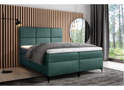 Łóżko skrzyniowe Włókienniczy Design Double Hotel Nowoczesne Łóżko Sypialnia łóżka 200x200