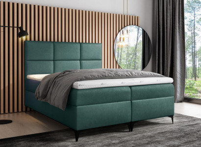 Łóżko skrzyniowe Włókienniczy Design Double Hotel Nowoczesne Łóżko Sypialnia łóżka 200x200