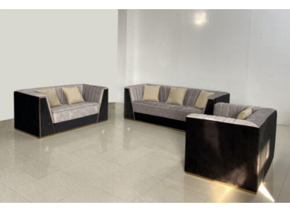 Medusa Meble do Siedzenia Kanapa Ustawić Materiał Sofa Kanapy Meble Meble 3szt