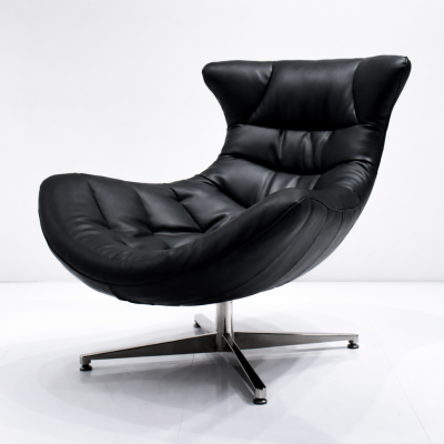 Fotel Design Couch Sofa miejsce do siedzenia Skóra Lounge Club Podkładka Luxury Ears Siedziba Relaks