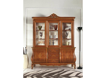 Włoskie Meble Gablota Szafa do salonu Kredens Szafki Witryny xxl duże