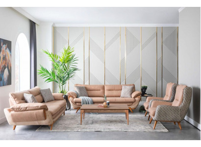 Zestaw sofowy Kanapa Zestawy Sofa Podkładka Meble Zestaw do siedzenia 4 szt. Ustaw podkładkę