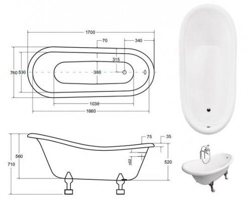 Ekskluzywne wanny Wanna Biały Wolnostojący design wanny akrylowej