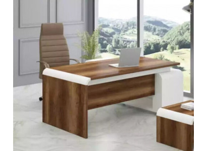 Biurka narożne do gabinetu Brown Office Biurko