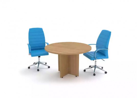 Okrągłe Biurko Gabinet Nowe meble biurowe Stół do pracy Designer
