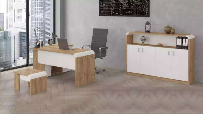 Office dla praktyki kancelaria prawna kompletne wyposażenie biura Szafa Tabela 3-częściowa