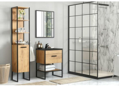 Design Łazienka Meble Łazienka 5 szt. Zestaw Ustawić Szafę Umywalkową