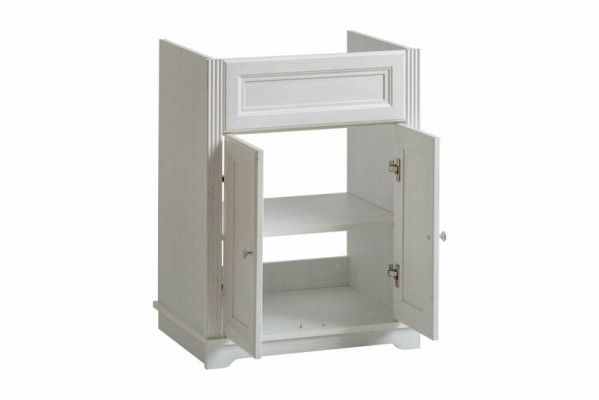 Meble łazienkowe w stylu Antyk Szafka podumywalkowa wiejski domek Łazienka 60cm