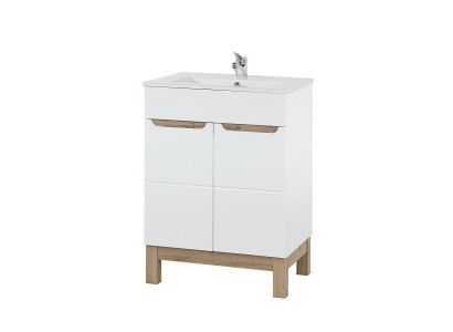 Umywalka Umywalka Szafka stojąca Umywalka Łazienka Umywalki ceramiczne 60cm