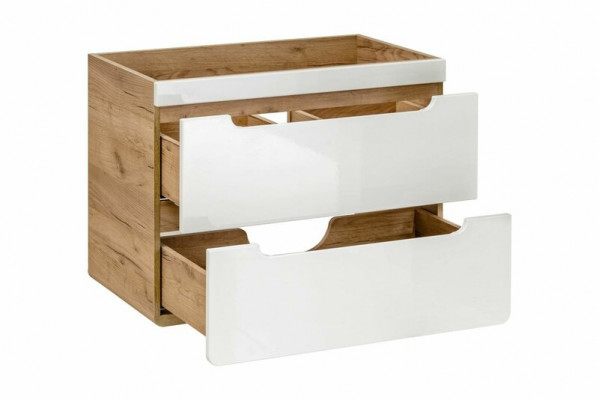 Design Umywalka 80cm Łazienka Umywalka łazienkowa Umywalka