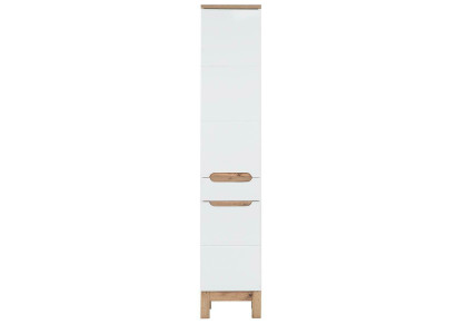 Wysoka półka łazienkowa Półka wysoka szafka 187x35x33 cm
