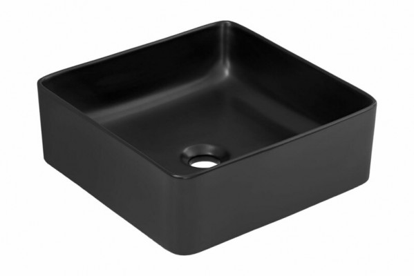 Umywalkowa Czarna Nasadka Ceramiczna Tabela dysk Umywalkowa Nasadka Umywalkowa