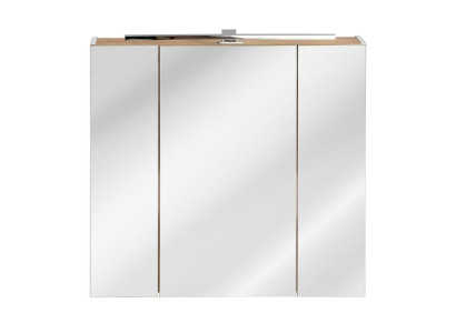 Szafka lustrzana Szafka ścienna Szafka łazienkowa z Lustro 80 cm dekoracyjna LED