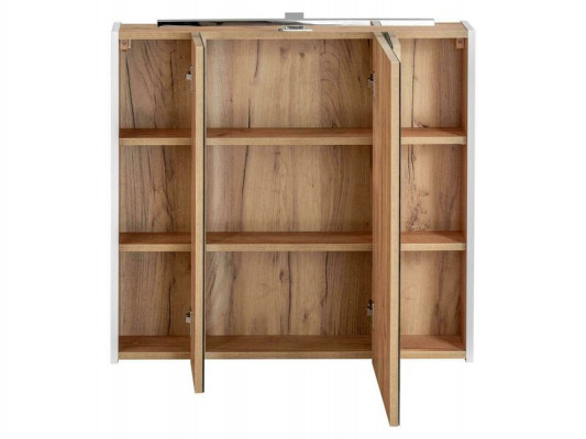 Szafka lustrzana Szafka ścienna Szafka łazienkowa z Lustro 80 cm dekoracyjna LED