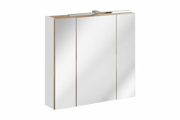 Szafka lustrzana Szafka ścienna Szafka łazienkowa z Lustro 80 cm dekoracyjna LED
