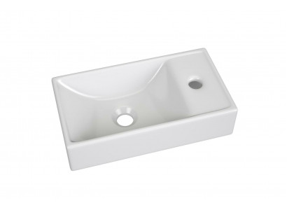 Umywalka nablatowa ceramiczna Umywalkka Umywalka Biały Umywalkka Umywalka