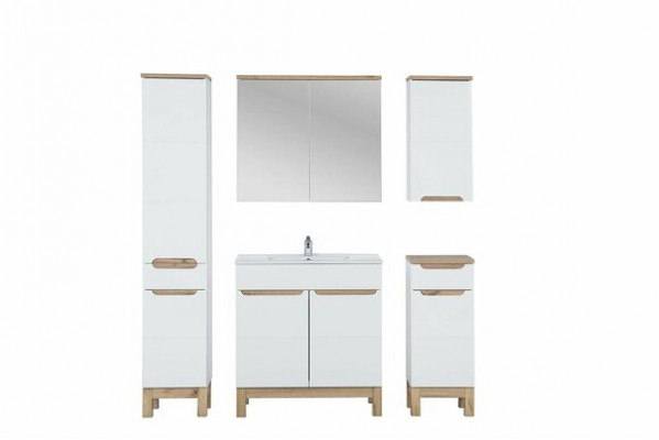 Design Łazienka Meble Zestaw łazienkowy Ustawić Dekoracyjną Szafę Umywalkową