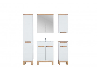 Design Meble Umywalka Łazienka zestaw łazienkowy Ustawić Szafę Zestawy mebli łazienkowych 5 sztuk.