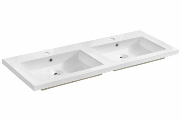 Umywalka nablatowa podwójna Umywalka ceramiczna Umywalka Umywalka