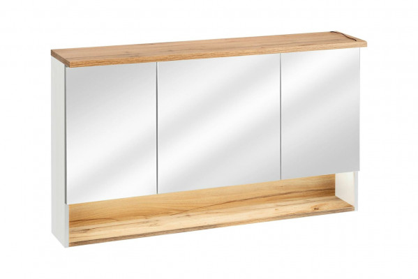 Szafka lustrzana Szafka ścienna Szafka łazienkowa z Lustro 120 cm LED