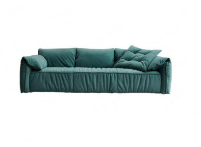 Designerska Niebieska Sofa 3-miejsce siedzące Sofa Salon Siedziba Meble Włókiennicze Sofy