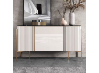 Kredens Drewno Designer Szafa Półka Nowoczesna komoda komoda