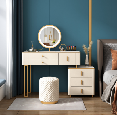 Design Luksusowe Konsole Stołowe stoły Drewno Design Modern Toaletka