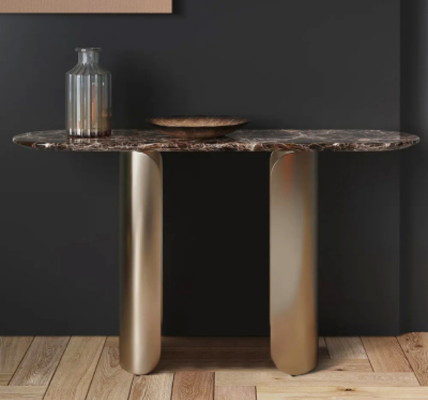 Stół konsolowy Design Drewno Tabela Stoły konsolowe luksusowe stoły kredens