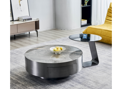 Stolik stoły Designerski stolik kawowy do salonu Zestaw 2 szt. Meble