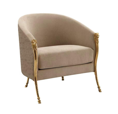 Luksusowy Designerski Fotel Lounge Club Relaks Living Room Podkładka Sofa miejsce siedzące