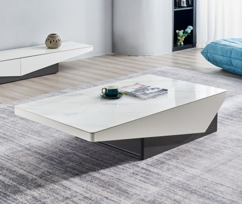 Nowoczesny, luksusowy designerski stolik kawowy do salonu Tabela side stoły Drewno