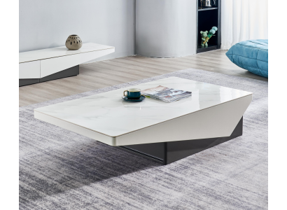 Nowoczesny, luksusowy designerski stolik kawowy do salonu Tabela side stoły Drewno
