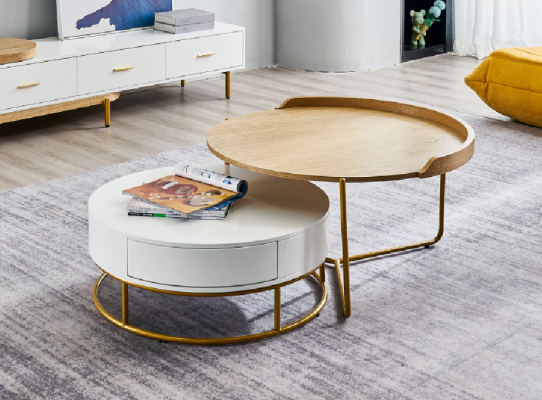 stolik kawowy Stolik kawowy Stoliki do kawy Luxury Drewno Modern