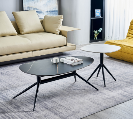 Zestaw 2x stolika kawowego Stoliki do kawy Designerski stolik do salonu Stolik