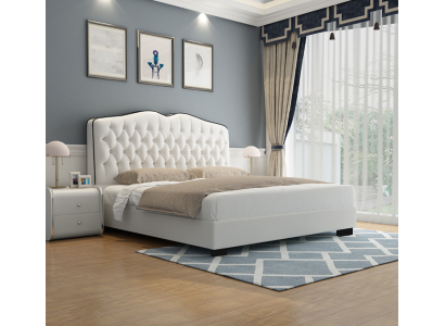 Chesterfield Łóżko tapicerowane Podwójne łóżko Designer Luxury Łóżko New