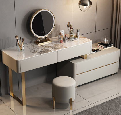 Toaletka konsola Sypialnia Meble Design Luxury Stół konsolowy