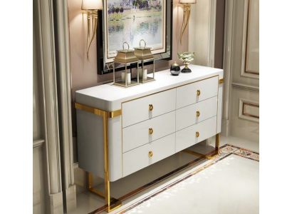 Komoda Kredens Szafa Komody Designerska Luksusowa Szafki Drewno Modern
