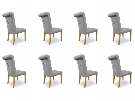 8x Krzesła Krzesło Podkładka Design Lounge Club Siedziba Lehn Ustawić Fotel Luxury New