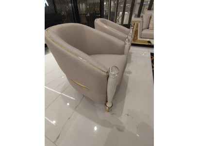 Fotel Podkładka miejsce siedzące Design Fotel Couch Relaks Materiał Nowoczesny Design Fotel Nowość