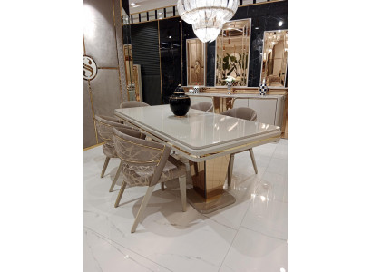 Projektant Stół obiadowy Wyrazisty projekt stołu Elegancki New Modern