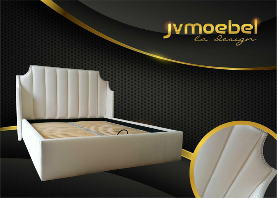Skóra Design Łóżko łóżko Małżeństwo Nowoczesna Rama Sleep Pokój Luksusowy Hotel Dwuosobowy