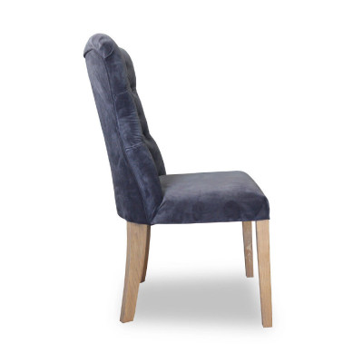 4x Krzesła Krzesło Podkładka Design Chesterfield Ustawić Fotel Kompletny Zestaw