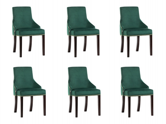 6x Design Podkładka Siedziba Krzesła Nowoczesny Seht Ustawić Fotel Lounge Club Set