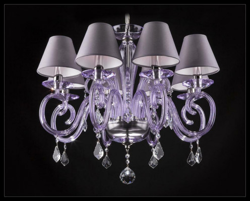 Okładka Bohemia Moderne żyrandol Lampa Luminous Lampa kryształowy Świecznik Dziewięć